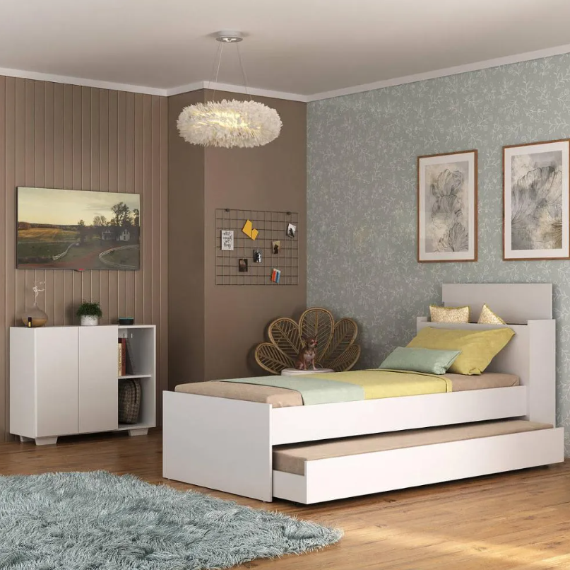 Complete Kids Bedroom Set – Bunk Bed with Mattress & 2-Door Storage Chest / Countertop - Gujranwala Pakistan - Image 5