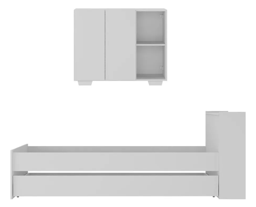 Complete Kids Bedroom Set – Bunk Bed with Mattress & 2-Door Storage Chest / Countertop - Gujranwala Pakistan - Image 3