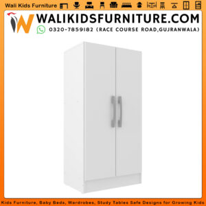 Vatican Multipurpose Cabinet with 2 Doors – Compact Wooden Storage Cabinet for Home & Office | Wali Kids Furniture Gujranwala