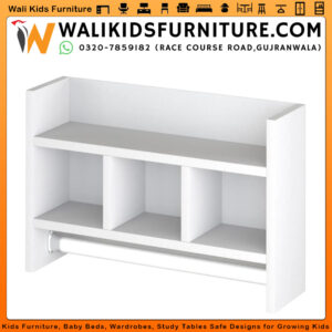 MDF Niche Towel Rack & Bathroom Sink Organizer – Wall-Mounted Storage Shelf - Wali Kids Furniture