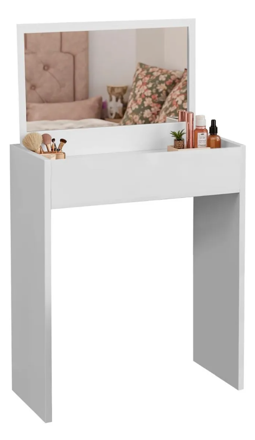 Elegant White Vanity Table with Mirror – Modern Makeup Desk for Bedroom | Wali Kids Furniture Gujranwala - Image 2