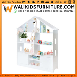 Kids Bookshelf & Toy Storage Organizer for Toddler & Nursery | Lamination Plywood