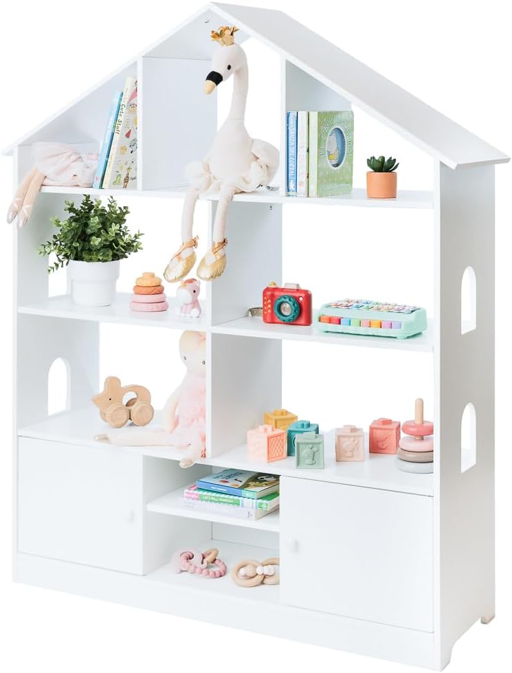 Kids Bookshelf & Toy Storage Organizer for Toddler & Nursery | Lamination Plywood - Image 3