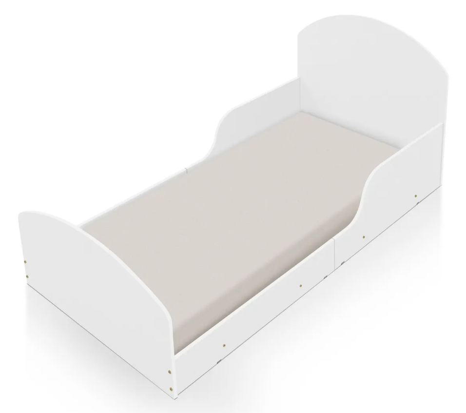 Single Kids Bed Sonic Character Sticker | Lamination Plywood Kids Bed in Gujranwala - Image 4