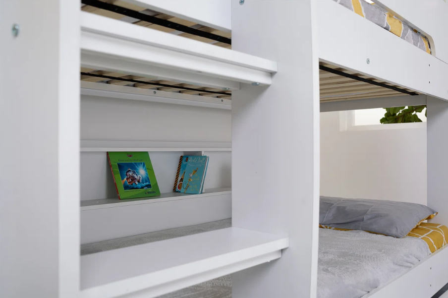 3 in 1 Bunker Bed for Kids Room | Space-Saving Kids Bunk Bed with Storage | Lamination Plywood - Image 6