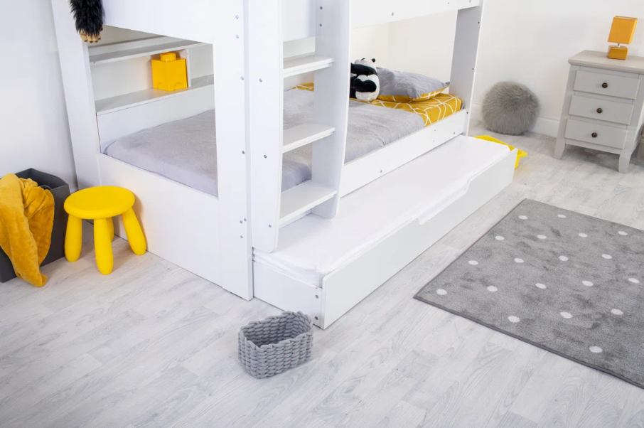 3 in 1 Bunker Bed for Kids Room | Space-Saving Kids Bunk Bed with Storage | Lamination Plywood - Image 8