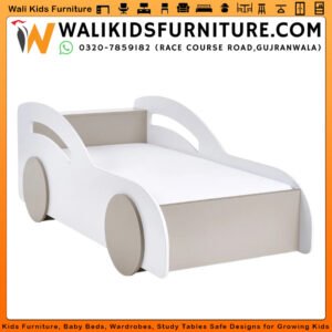 Unique Car Design Toddler Kids Bed Standard Size in Gujranwala – Lamination Plywood