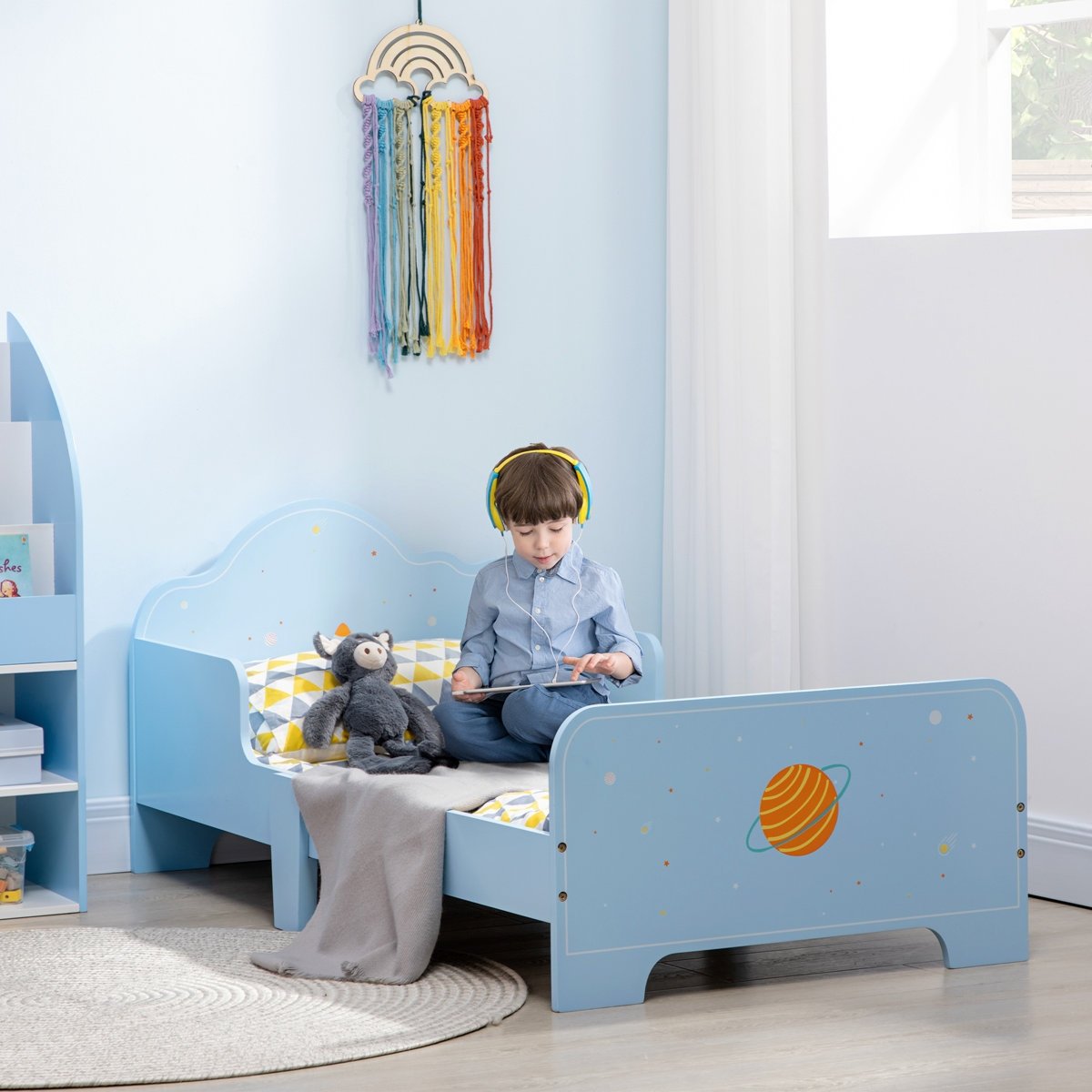 Beautiful Single Kids Bed with Mattress in Gujranwala – Toddler Bed for Boys and Girls, Lamination Plywood - Image 8
