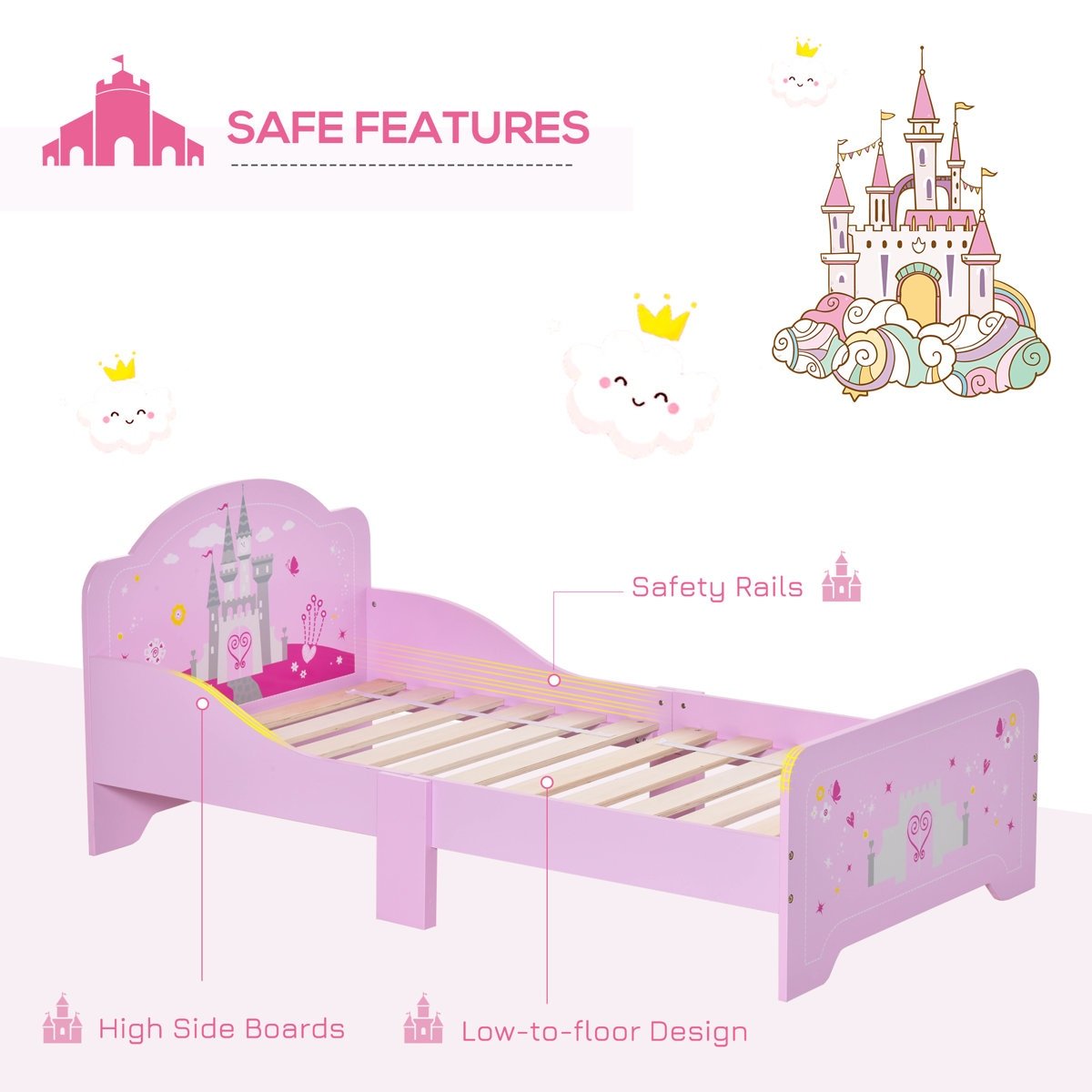 High-Quality Single Kids Bed with Mattress in Gujranwala – Lamination Plywood - Image 3