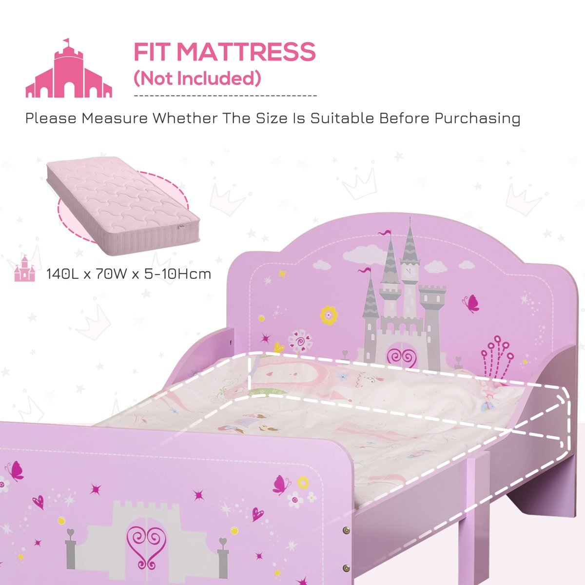 High-Quality Single Kids Bed with Mattress in Gujranwala – Lamination Plywood - Image 5