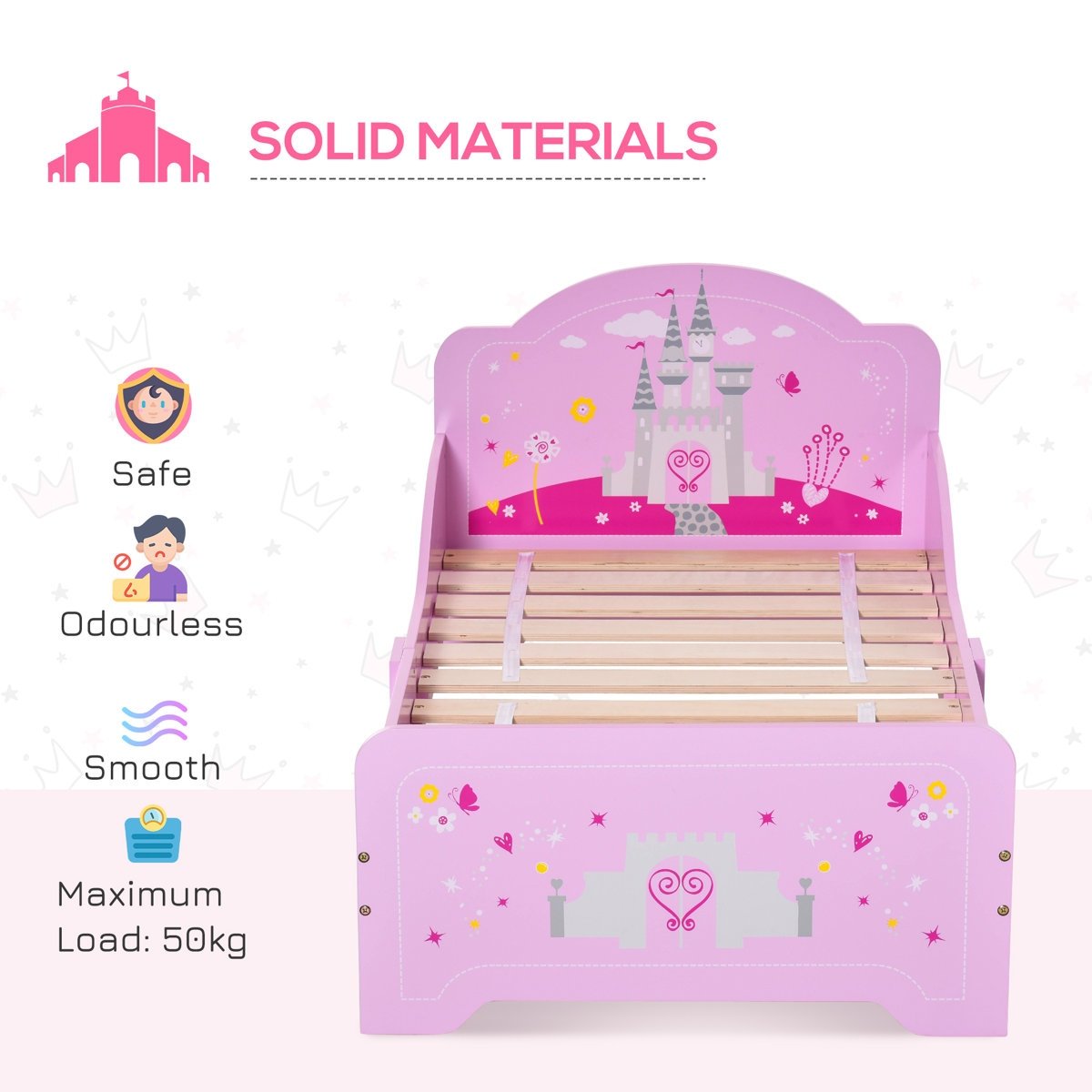 High-Quality Single Kids Bed with Mattress in Gujranwala – Lamination Plywood - Image 4