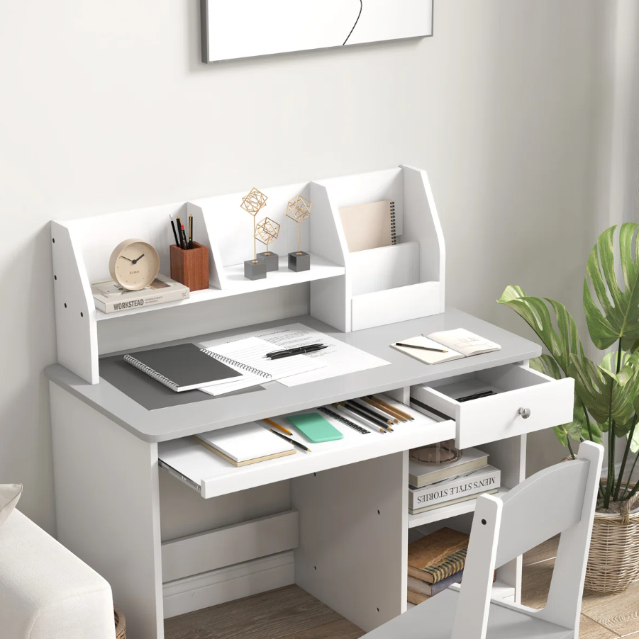 Kids Study Table And Chair in Gujranwala – Writing Desk Set for 5-8 Years, Lamination Plywood - Image 3