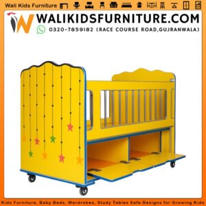 Baby Cot Stylish Design in Gujranwala –  Kids Crib with Modern Comfort