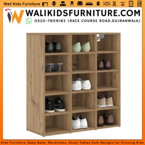 15 Pair Shoe Storage Cabinet – Shoes Rack Cabinet in Gujranwala with Multi Color Design