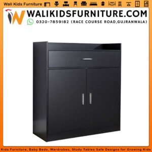 2 Door 1 Drawer Shoe Rack – Shoes Rack in Gujranwala with Smart Storage Design