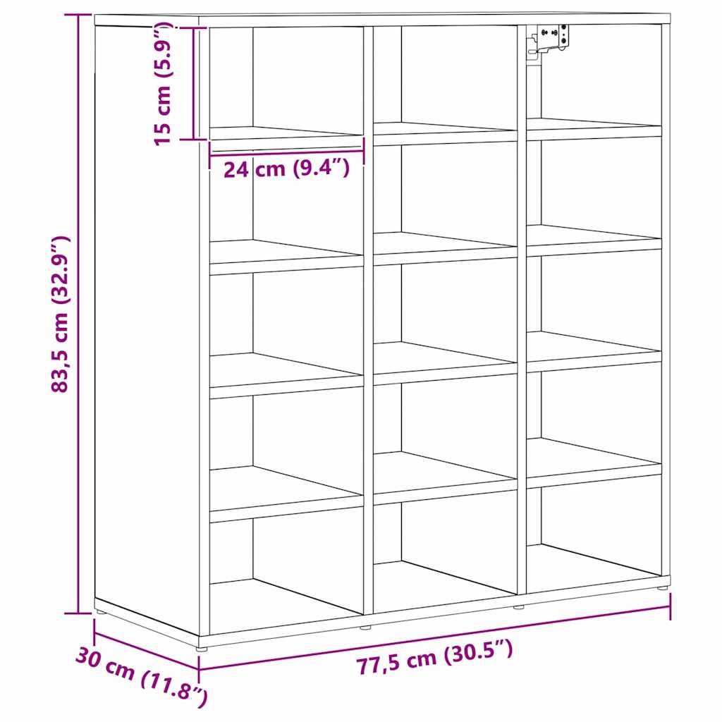 15 Pair Shoe Storage Cabinet – Shoes Rack Cabinet in Gujranwala with Multi Color Design - Image 5