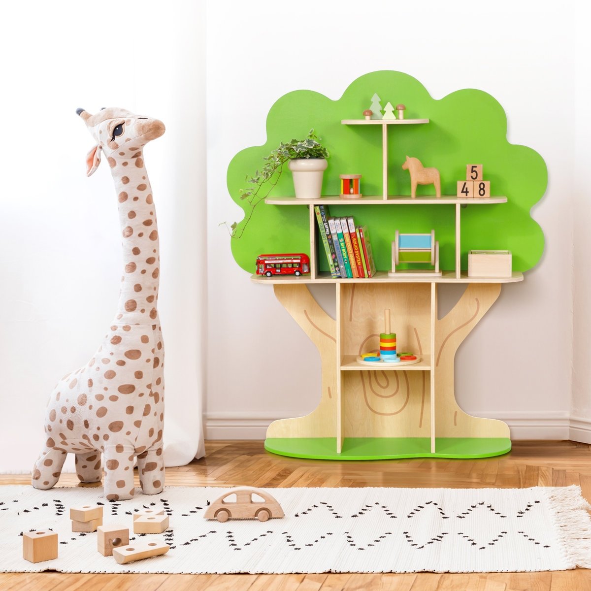 Tree Bookshelf For Kids in Gujranwala - Creative Storage Rack for Children - Image 5