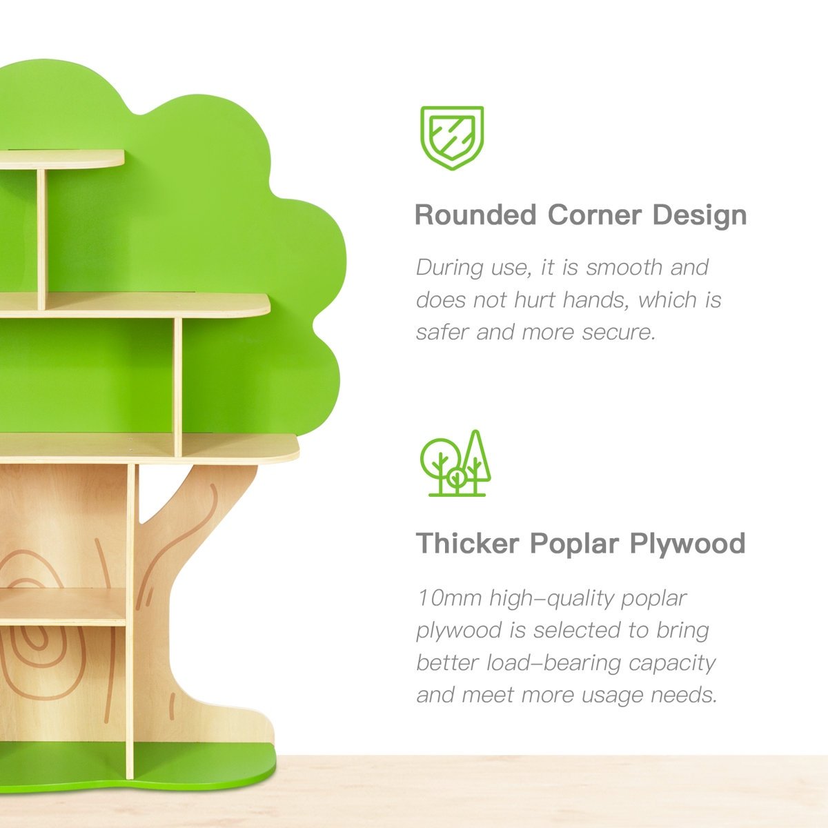 Tree Bookshelf For Kids in Gujranwala - Creative Storage Rack for Children - Image 8