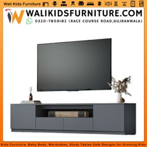 Stylish TV Stand in Gujranwala - 2 Cabinets and 2 Drawers Storage