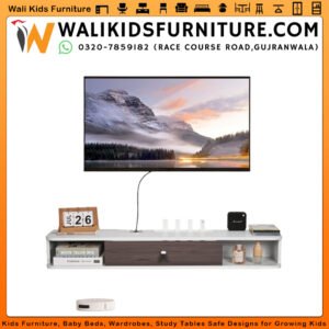 Floating TV Stand in Gujranwala - Wall Mounted Storage Cabinet Design