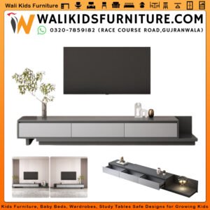 Extendable TV Rack in Gujranwala - 3 Drawer Storage & Modern Design