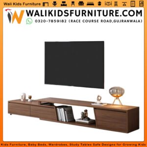 Extendable TV Stand in Gujranwala - 3 Drawer Storage & Flexible Design