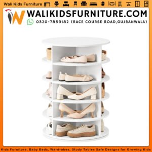 Rotating Shoe Rack in Gujranwala - Space Saving 360° Storage Organizer