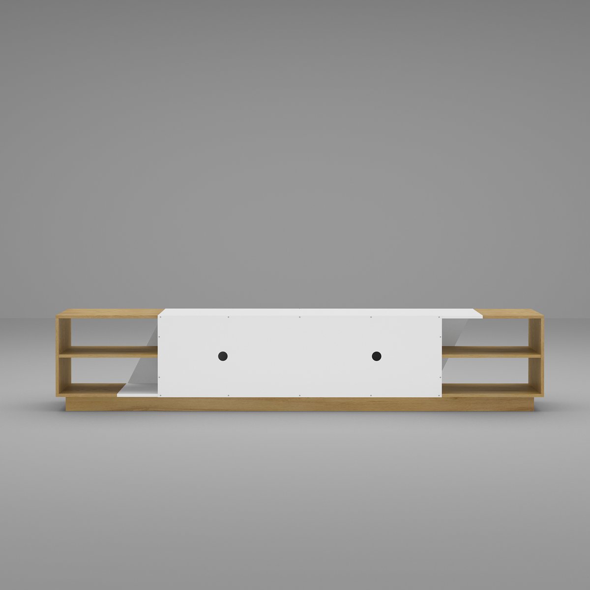 TV Rack in Gujranwala with Geometric Doors - Modern Storage & Display - Image 7
