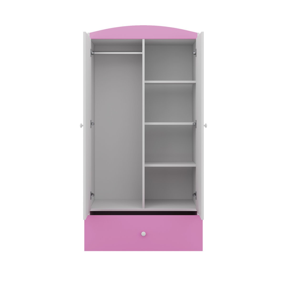 Cicero Wardrobe in Gujranwala, Modern Two Door Storage Cabinet - Image 5