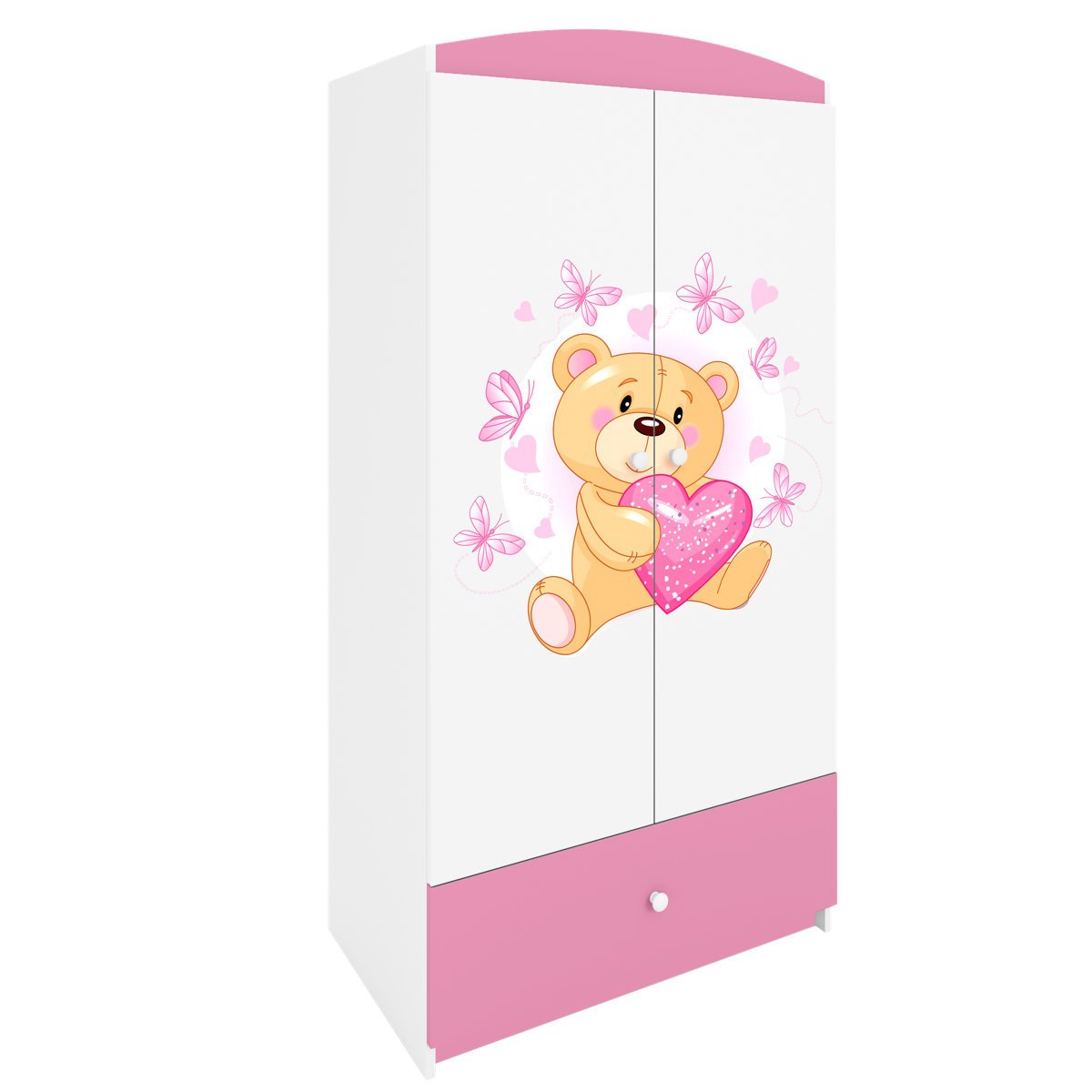 Cicero Wardrobe in Gujranwala, Modern Two Door Storage Cabinet - Image 3