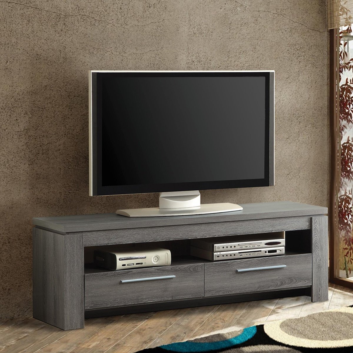 Modern Gray TV Stand in Gujranwala - Spacious Storage & Elegant Design - Image 7