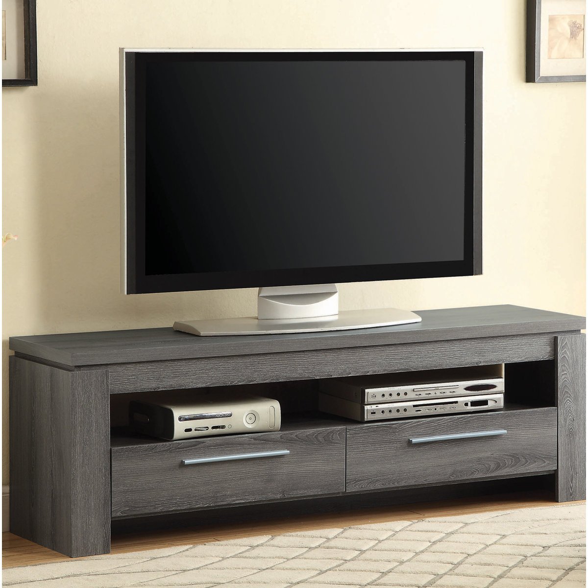Modern Gray TV Stand in Gujranwala - Spacious Storage & Elegant Design - Image 8
