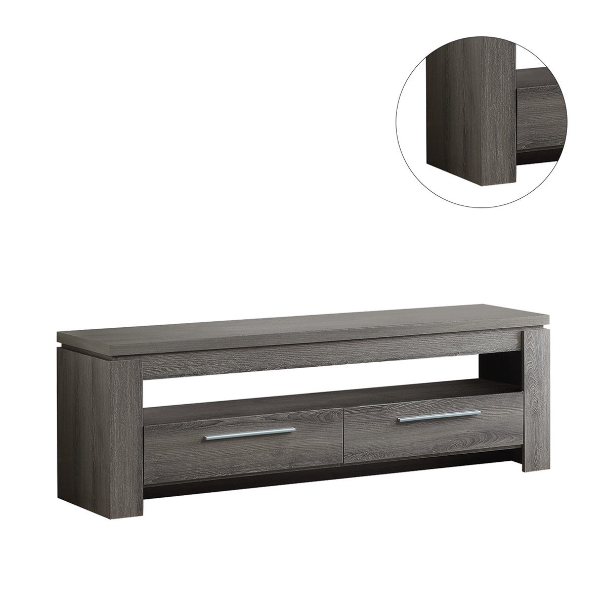 Modern Gray TV Stand in Gujranwala - Spacious Storage & Elegant Design - Image 5