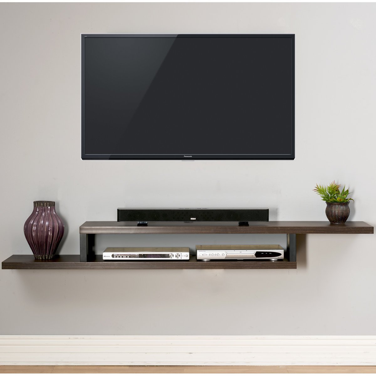 Slim Floating TV Stand in Gujranwala - Wall Mounted Space Saving Design - Image 9