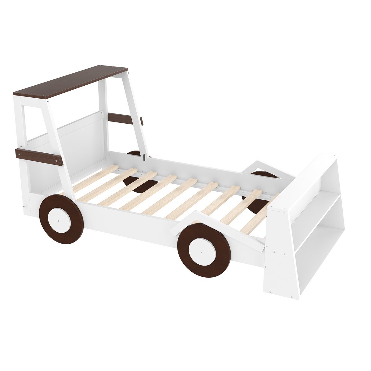 Kids Car Bed with Storage in Gujranwala, Fun Design & Smart Shelving - Image 6