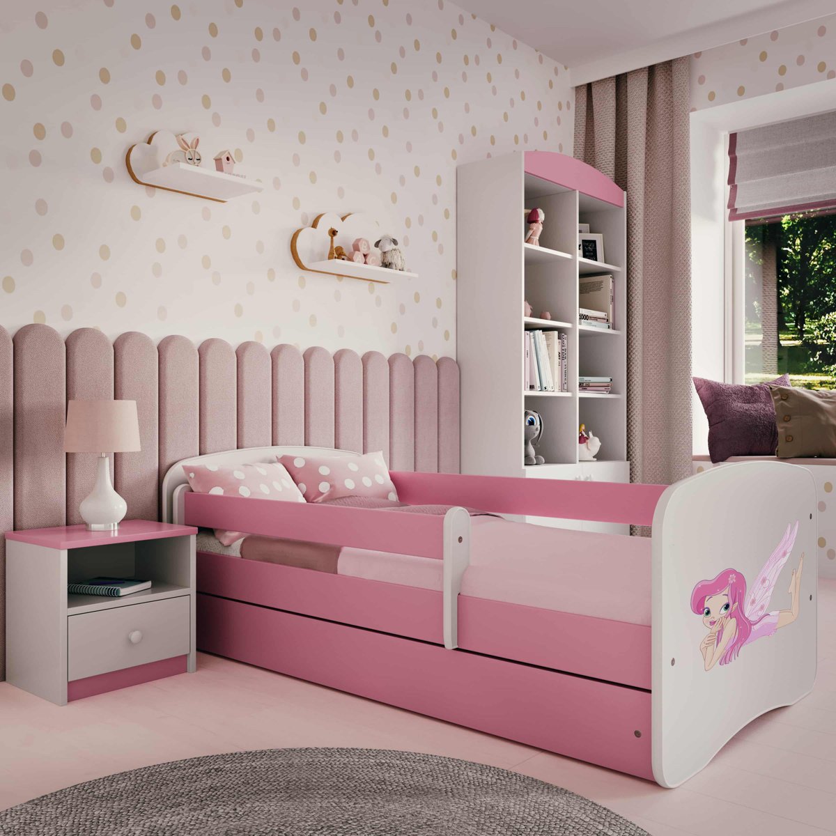 Convertible Double Kids Bed in Gujranwala, Baby Girls Bed with Mattress - Image 8