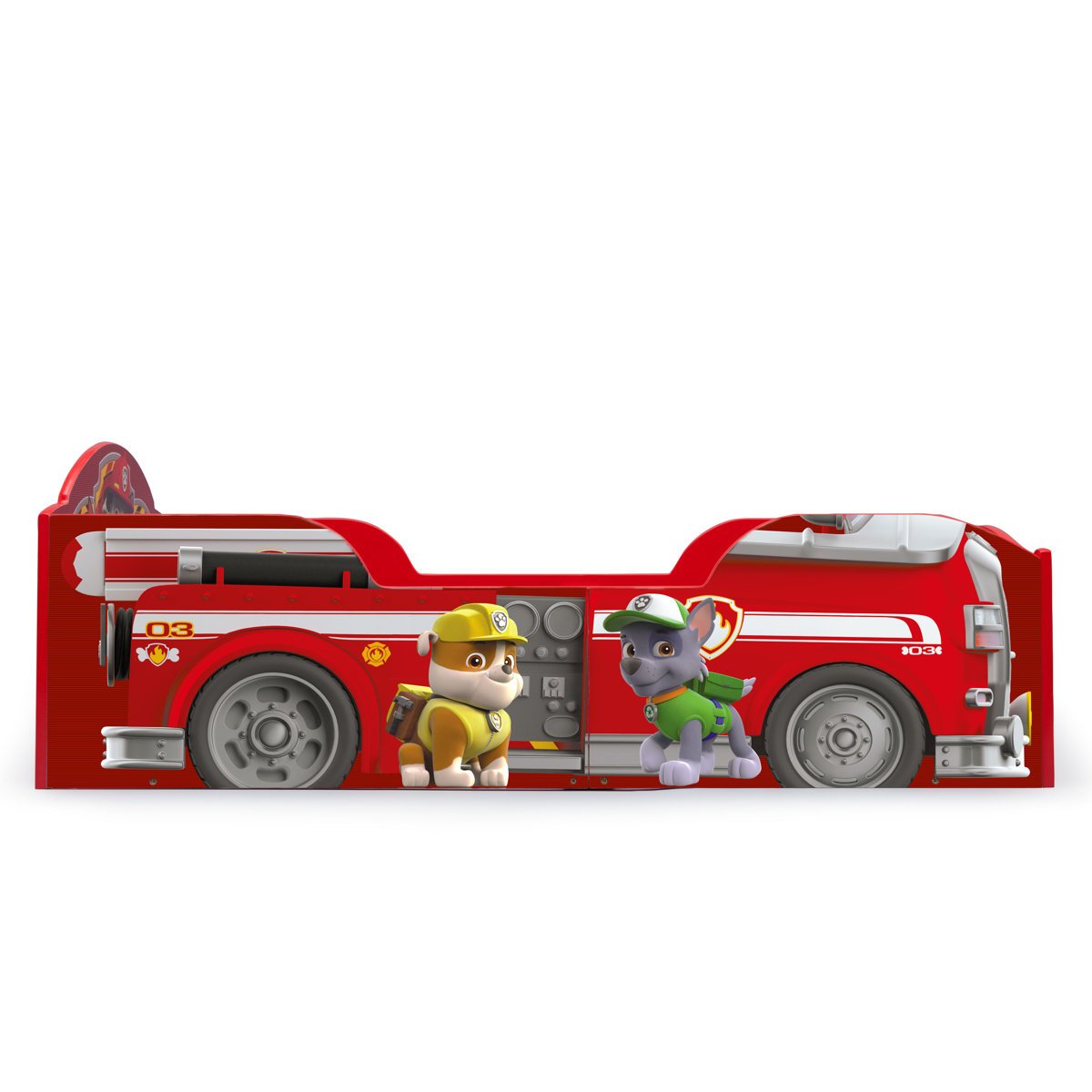 Delta Children PAW Patrol Kids Car Bed in Gujranwala - Fun Fire Truck Design - Image 7