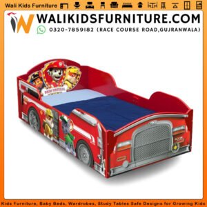 Delta Children PAW Patrol Kids Car Bed in Gujranwala - Fun Fire Truck Design