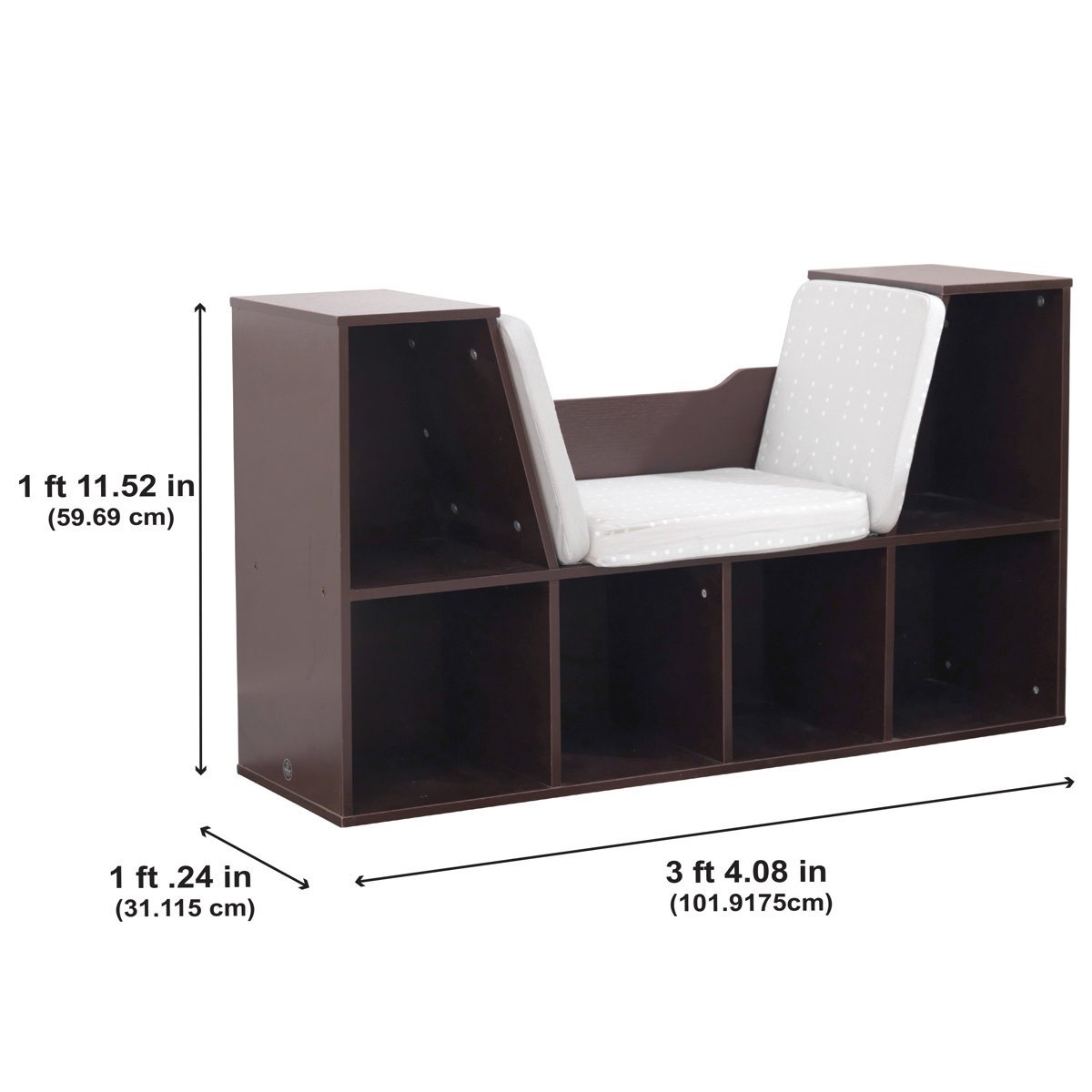 Kids Bookcase in Gujranwala | 6 Shelves with Cozy Reading Nook - Image 3
