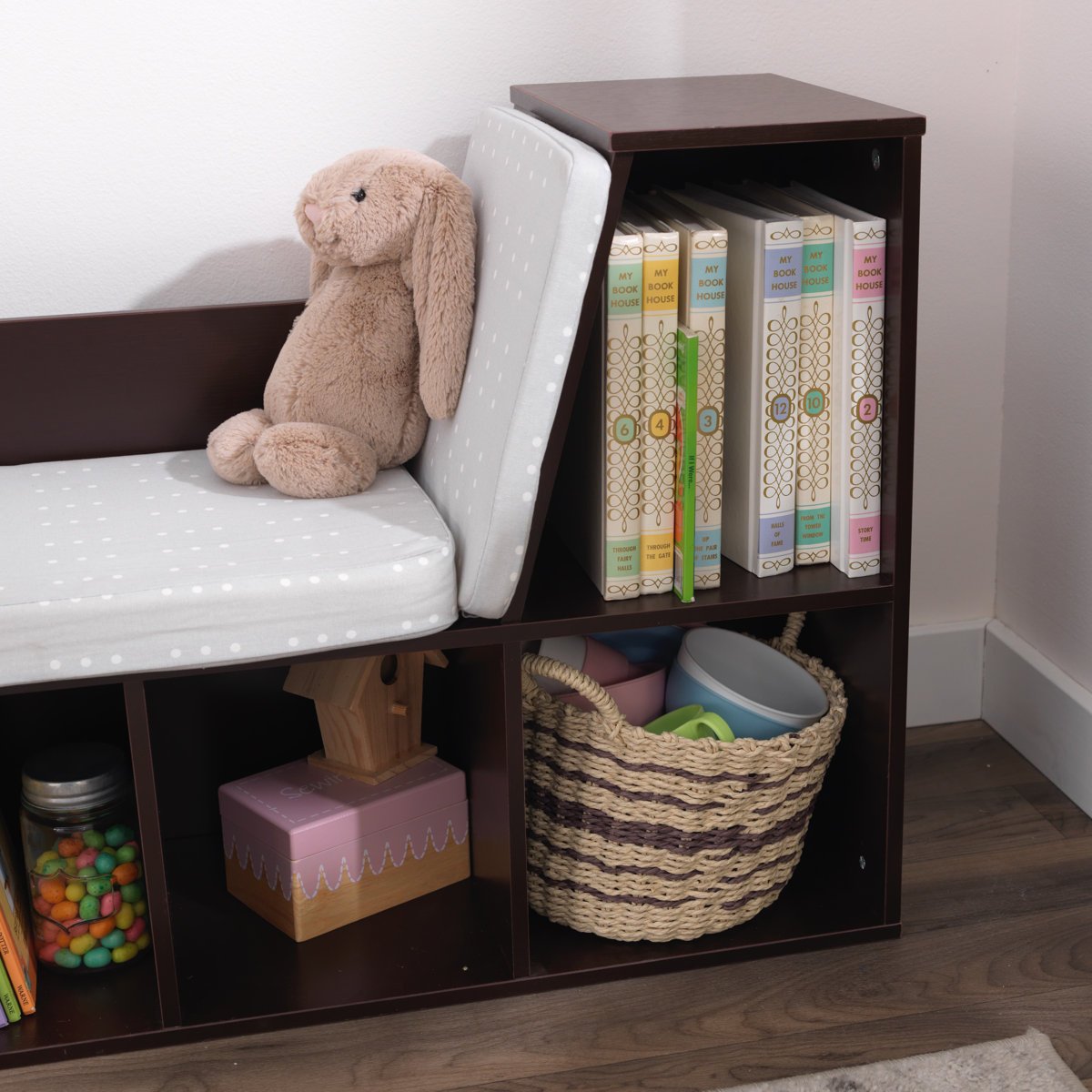 Kids Bookcase in Gujranwala | 6 Shelves with Cozy Reading Nook - Image 7