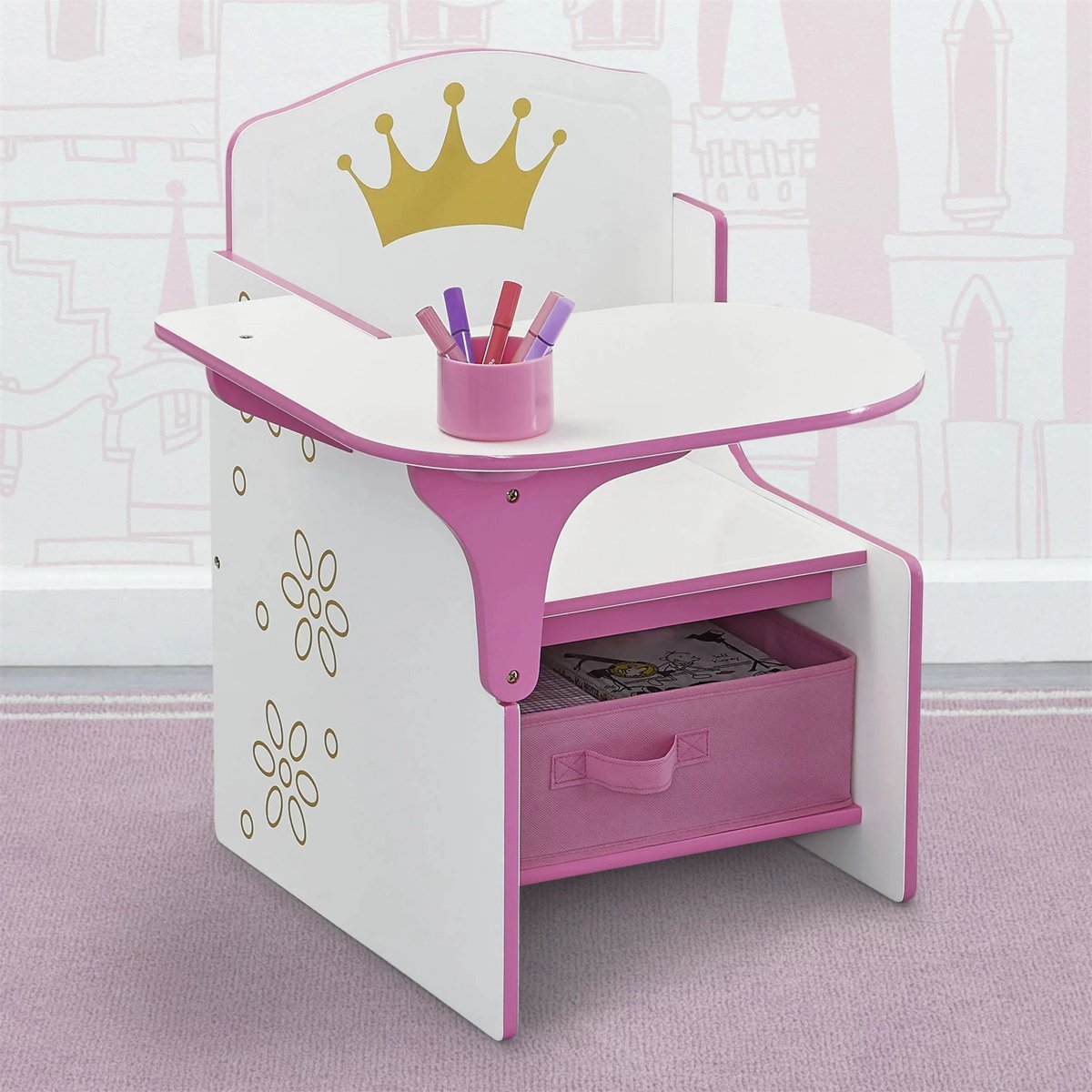 Carlee Kids Study Desk Chair in Pakistan - Comfortable Activity Learning Set - Image 5
