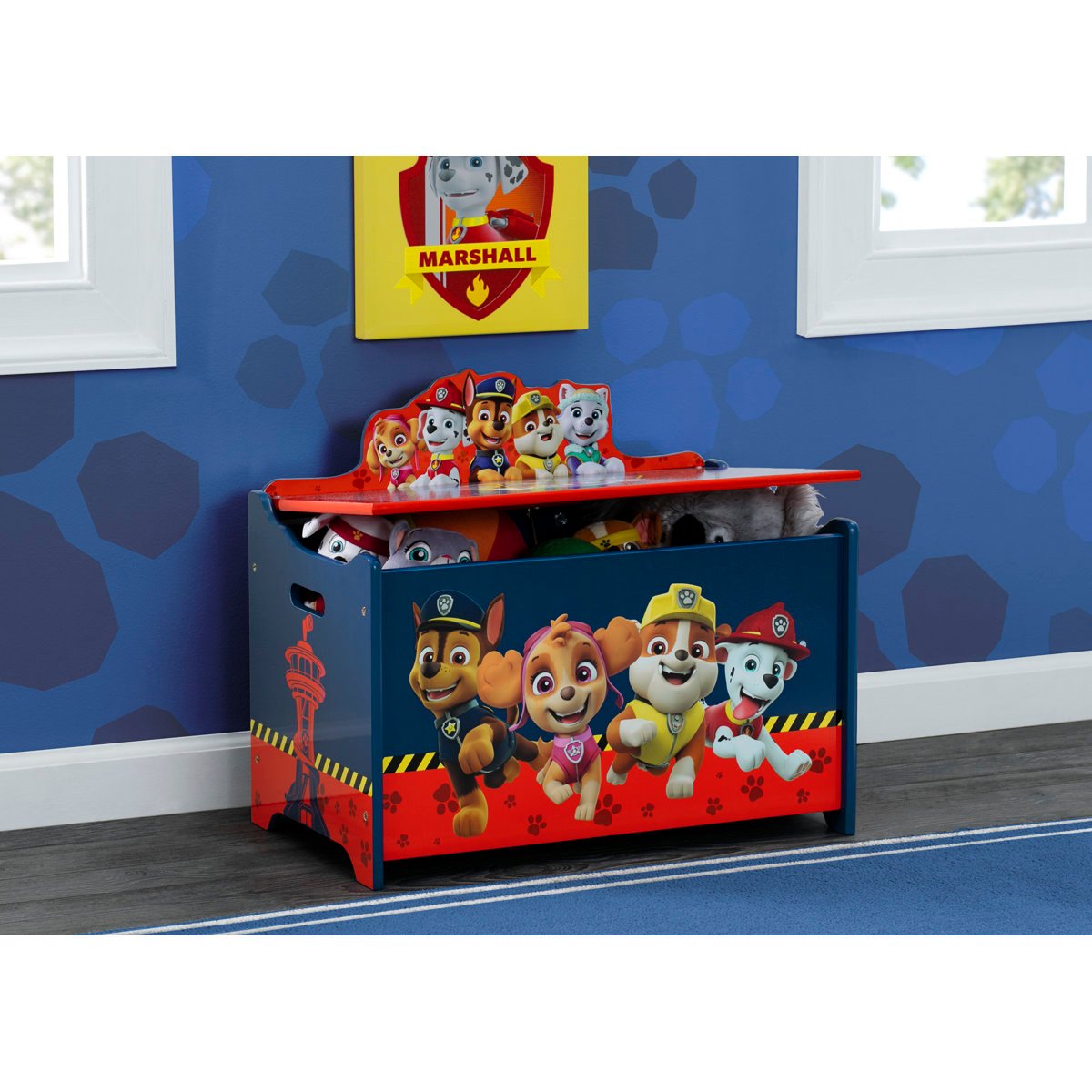 Children Toy Box in Gujranwala | Nick Jr. Paw Patrol Deluxe Storage Box - Image 7