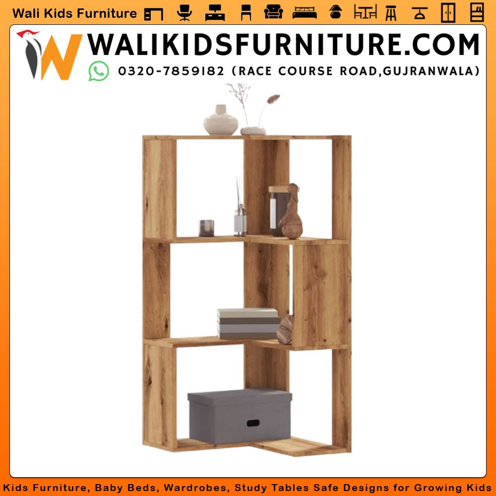 Stylish Kids Corner Bookshelf in Gujranwala | Smart Space-Saving Storage