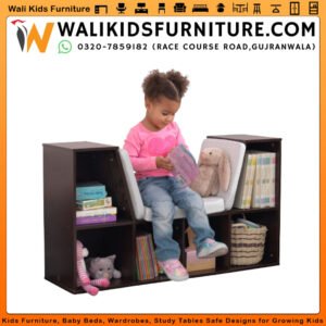Kids Bookcase in Gujranwala | 6 Shelves with Cozy Reading Nook