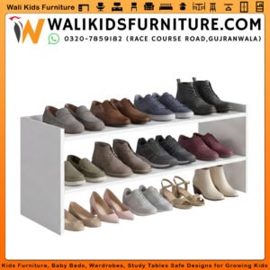 Kids Shoe Rack in Gujranwala | Stackable Organizer for Neat Shoe Storage