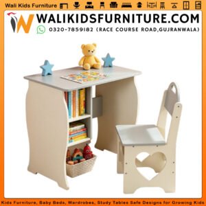 Kids Study Table, Comfortable Study Desk for Boys and Girls